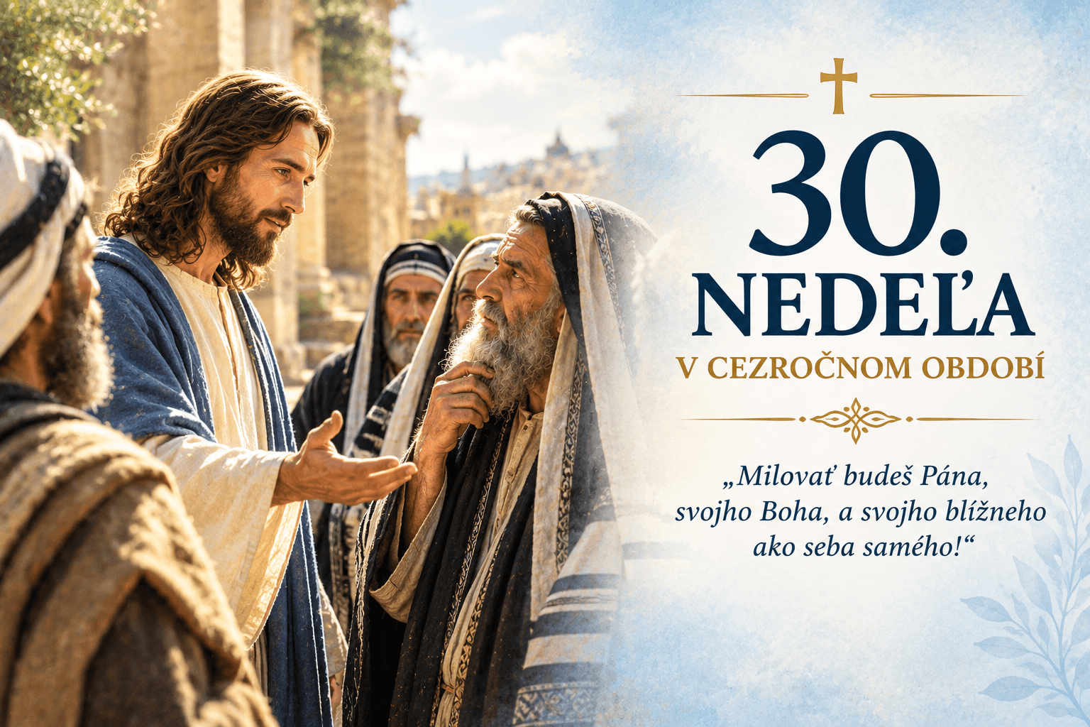 Farské oznamy na 30. nedeľu v cezročnom období – 25.10.2026